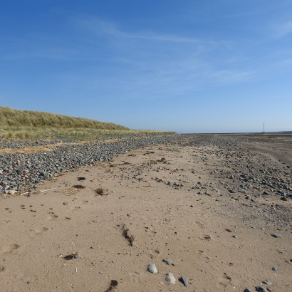Coastline near Low Level Waste Repository Cumbria